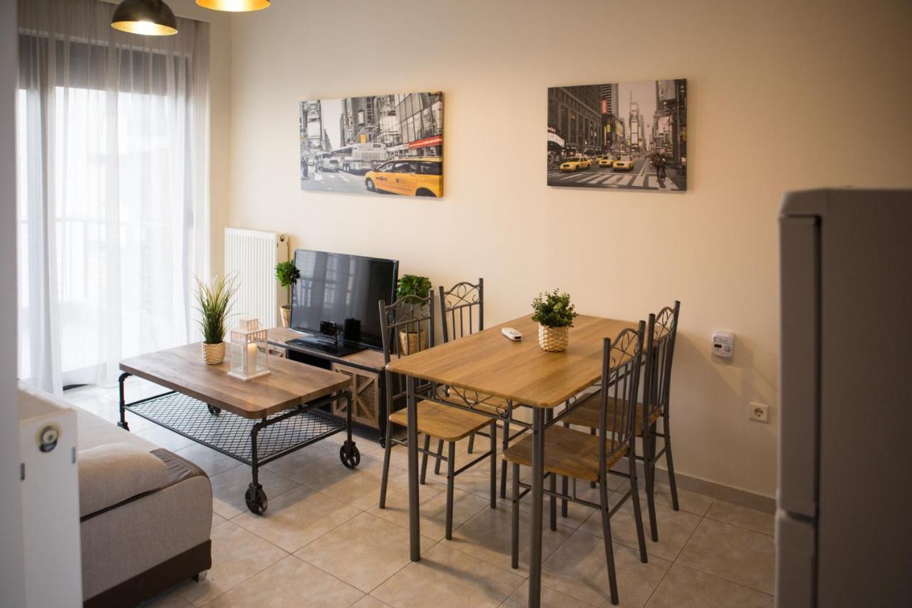 Kosmos Service Apartment Open View 2 Tesalonika Bagian luar foto