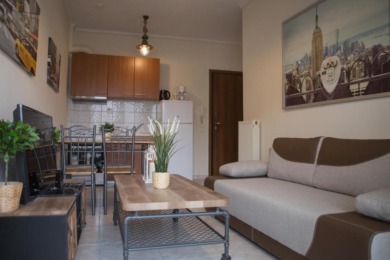 Kosmos Service Apartment Open View 2 Tesalonika Bagian luar foto